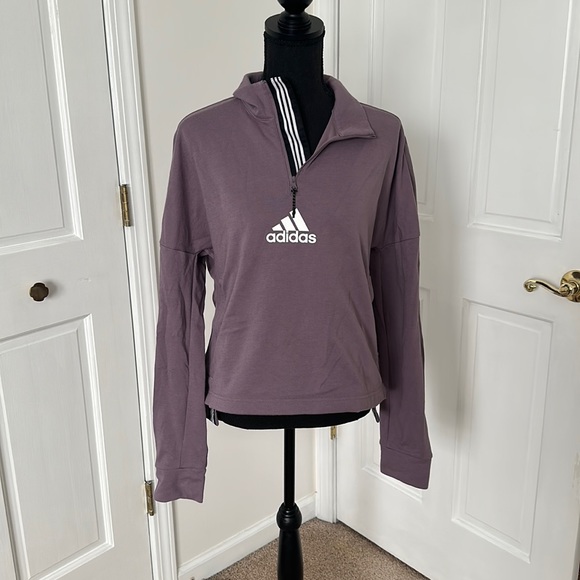 adidas Tops - adidas quarter zip